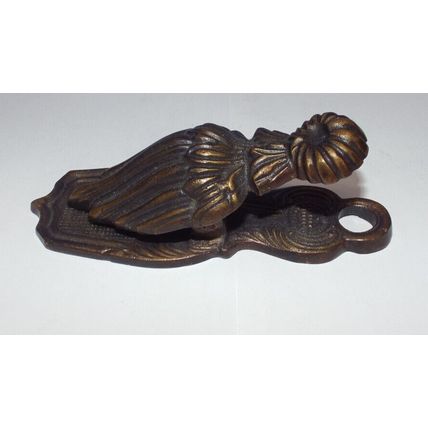 Antique 19th Century Merry Phipson & Parker 1845 Brass Letter Paper Clip Holder