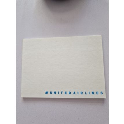 UNITED AIRLINES STICKY PAD