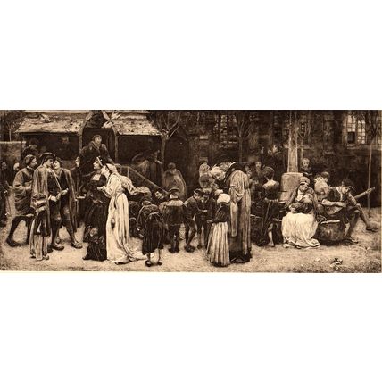 ELIXIR OF LOVE 1914 George John Pinwell PHOTOGRAVURE ENGRAVING