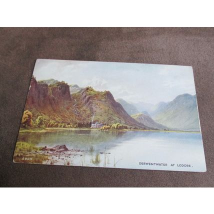 Valentines Postcard -Derwentwater, Lake district - Artist E.H Thompson A983