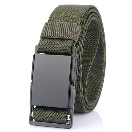 Metal buckle versatile casual denim fashion unisex outdoor waist belt