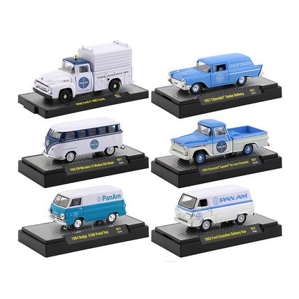 "Auto Trucks" Set of 6 pieces Release 57 "Pan American World Airways" (Pan Am...