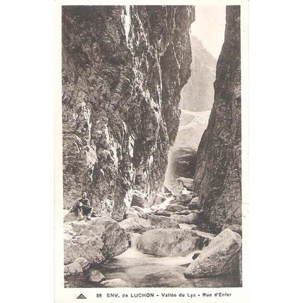 31 - Bagnères-de-Luchon - vallée du Lys - 2 cartes postales