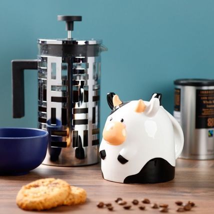 Upside Down Cow Mug/Ornament 12 CM Ceramic Tableware Drinks Home Decor