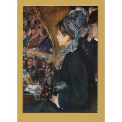 La Premiere Sortie - Auguste Renoir - Postally Unused - The Medici Society Ltd
