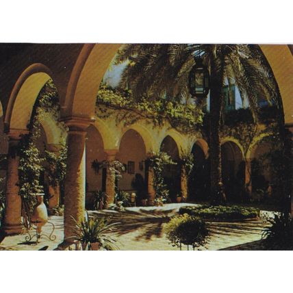 Cordoba Palacio Marques Viana Patio Spain Picture card 10 x 7cm VGC