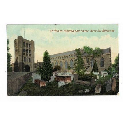 St James' Church And Tower, Bury St Edmunds.