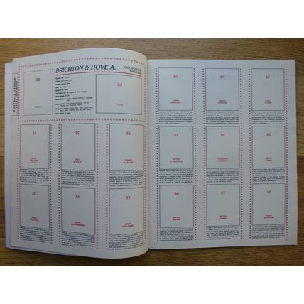 Panini Football 80 - Empty Sticker Album