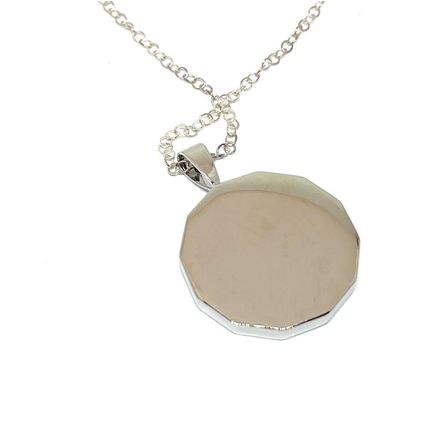 70th Solid Threepence Pendant 1955 Lucky threepence Birthday Women S/S 18in SLV