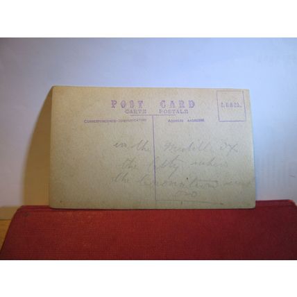 CORONATION ROAD, DELHI DURBAR in 1911, DELHI, INDIA unused antique postcard RP =