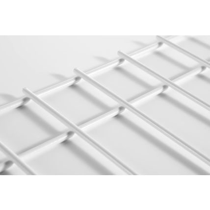 Adavin White Animal Barrier, 20 Pack No Dig Fence,Underground Garden Fencing, Pe
