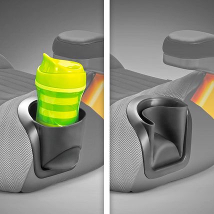 Chicco Gofit plus Backless Booster Car Seat with Quick-Release Latch, Portable T