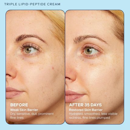 Skinfix Barrier+ Triple Lipid-Peptide Cream: Enriched with Lipids, Peptides, Hya