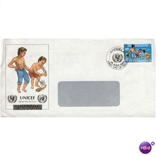 Anguilla FDC 1981 - SG 471 - 35th Anniversary of Unicef