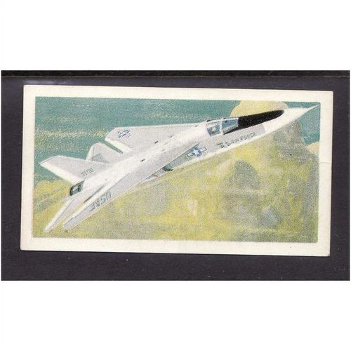 Brook Bond TRANSPORT THROUGH THE AGES No44 VARIABLE WING AIRCRAFT Mint