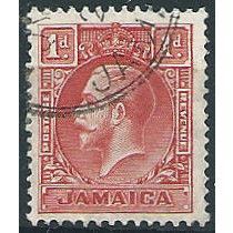 Jamaica 1929 SG108 1d Scarlet Fine Used . ..