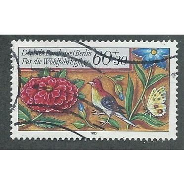 BERLIN -1985 60pf+30 'HUMANITARIAN - MOTIFS' FINE USED (EBID44-882)