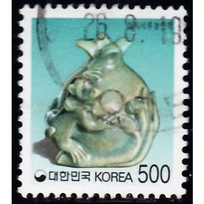 Korea, 1993-95, 500w Water Dropper, SG 2045 (Scott 1729), used