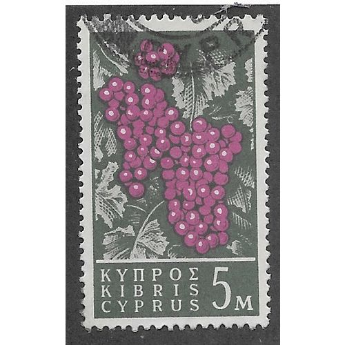 CYP 1962 5m 'GRAPES' FINE USED (EBID56-376)