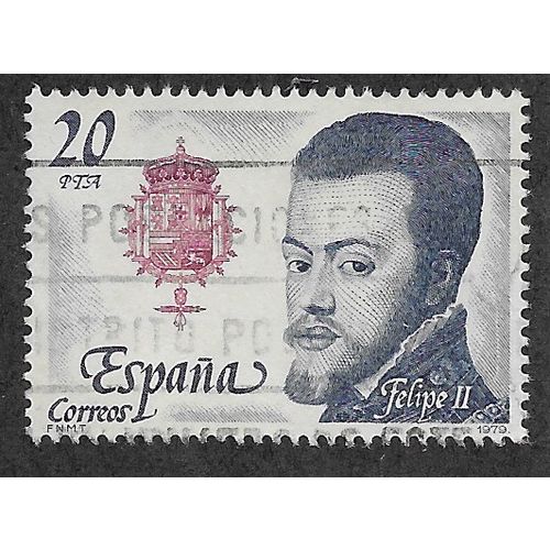 ESP 1979 20p 'FELIPE II' FINE USED (EBID59-279)