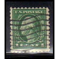 Used 462 1c George Washington Barely Clears K3520