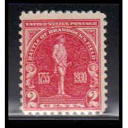 688 2c Battle of Braddock Average Plus MNH O2643