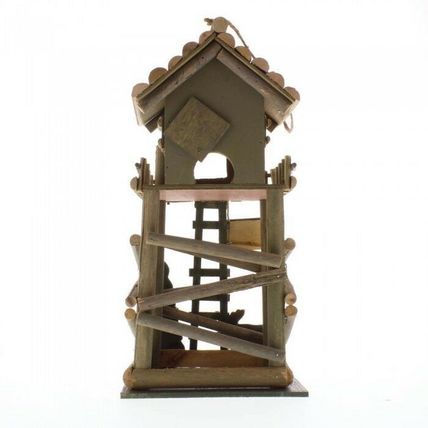Mancave Hunter Gifts for Cabin Lawn Yard Decorative Birdhouse Countrycore