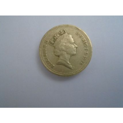 1986 - £1 One Pound Coin