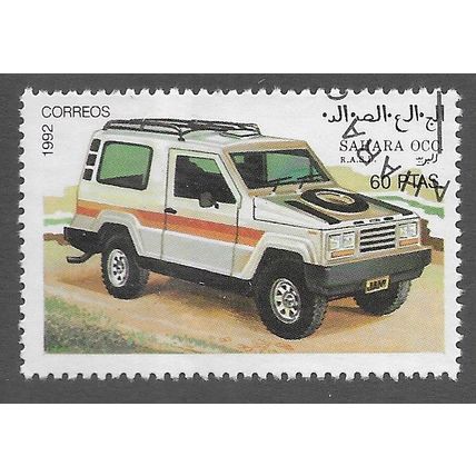 1992 60PTS 'SAHARA OCC. -VEHICLES' C.T.O FINE USED (EBID75-942)