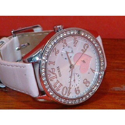 Pre-Owned Women’s Guess G86021L Rhinestone Fashion Analog Quartz Watch