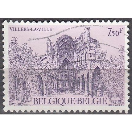 Belgique 1982 Michel 2109 O Cote (2008) 0.30 € Ruines Abbaye de Villers-la-ville