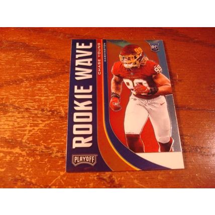 2020 Panini Playoff, 2-Rookie Cards, Rookie Wave, JOSHUA KELLEY/CHASE YOUNG