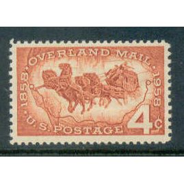 1120 4c Overland Mail Fine MNH MA0210
