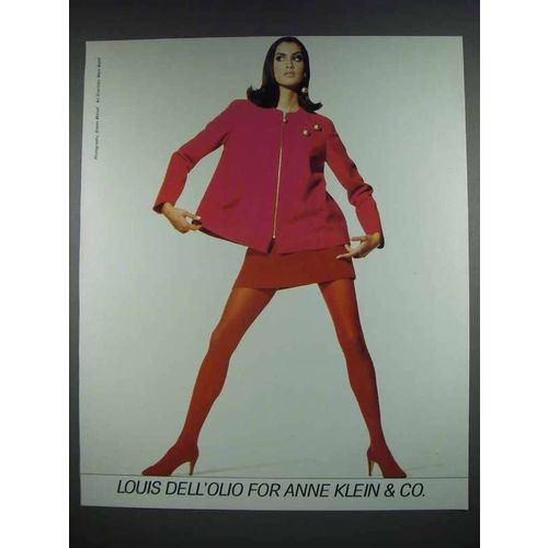 1991 Anne Klein & Co. Fashion Ad - Louis Dell'Olio