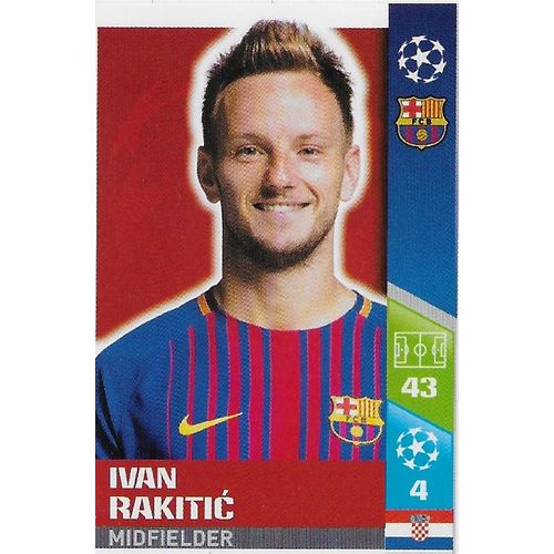 Topps UEFA Champions League 2017/18 Stickers: No.35 - Rakitić