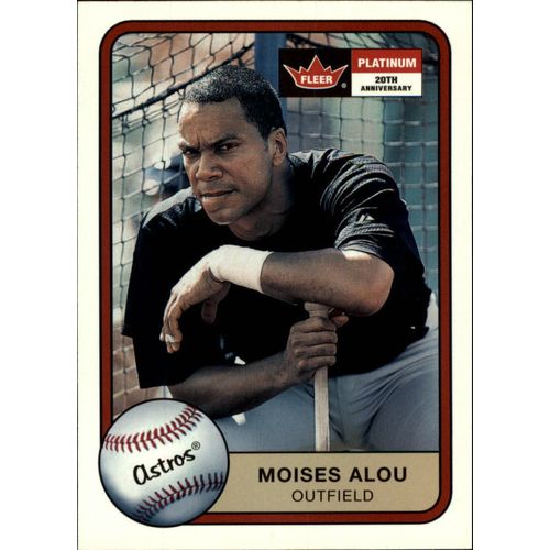 2001 Fleer Platinum Baseball Moises Alou #21