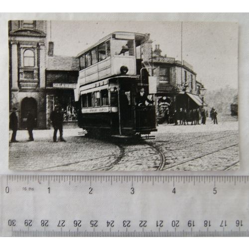 Photo Nelson Corp. Tram no.3 at Nelson Centre