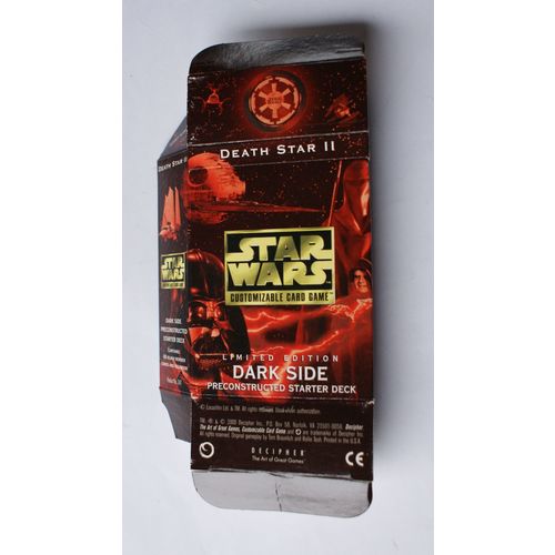 Star Wars CCG: Death Star II Limited # Empty Dark Side Starter Deck Box (A) 2000