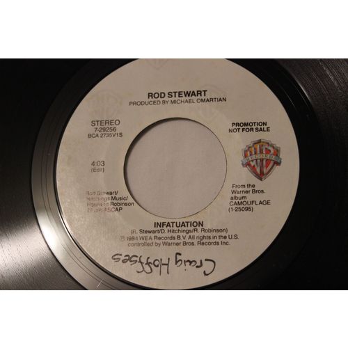 Rod Stewart Promo 45-INFATUATION(EDIT) STEREO