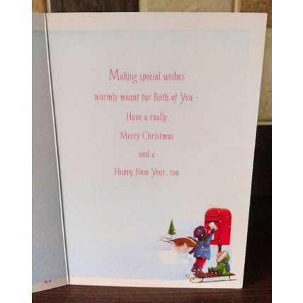 Christmas Cards - Nephew and Wife - 001