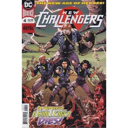 New Challengers (2018 Ltd) # 004 NM MODERN AGE COMICS
