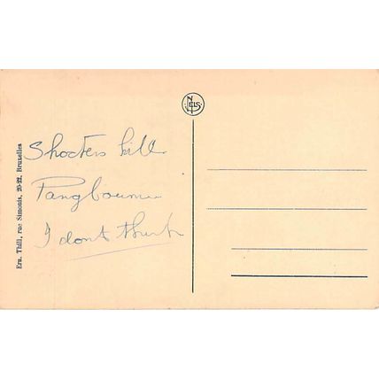 Namur bateau Touriste Belgium Postcard used VGC