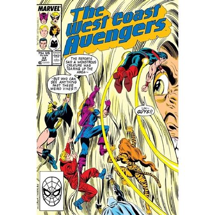 West Coast Avengers (Vol 1) # 032 VFN+ ORIG US COMICS