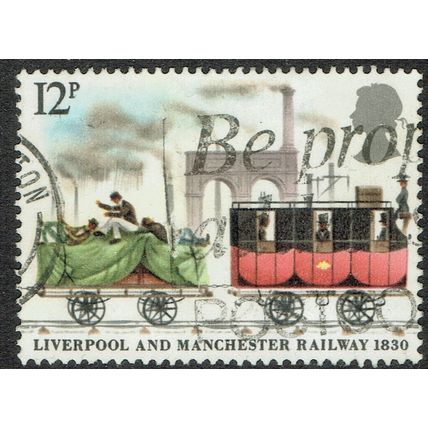 1980 150th Anniversary London Manchester Railway 12p Multicoloured SG1117 FU