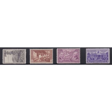 795 3c Northwest Territory Barely Clears MNH VA0591c