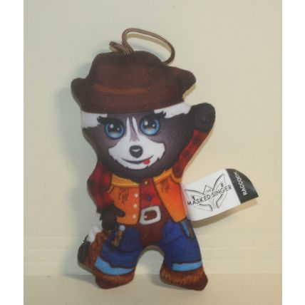 2023 McDonalds The Masked Singer Raccoon Mini Plush