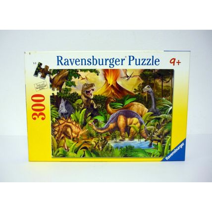 Ravensburger Dinosaur 300pc Ancient Friends 19"x14" Jigsaw Puzzle 2011