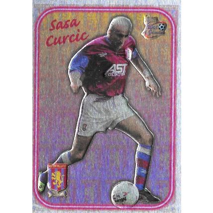 Futera's Aston Villa 1997-98 Fans' Selection: Foil Embossed, SE16 - Ćurčić