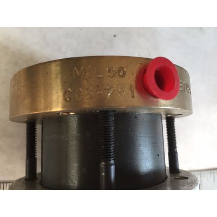 NEW MILCO MLP 3R 20 1.25 CFT PNEUMATIC PANCAKE CYLINDER CCB-250,CCB 250,AN