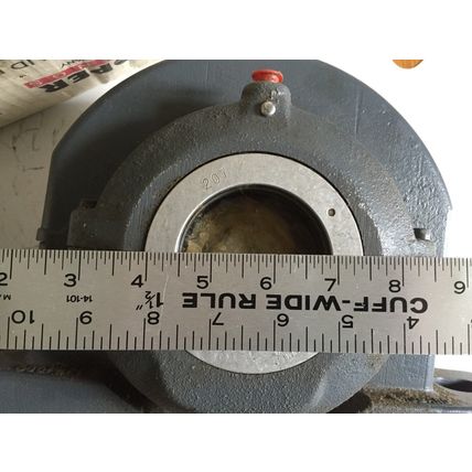NEW COOPER 02BCP207GR,P04C,02C4,COOPER 207 BEARING 2BOLT BASE Pillow Block,TE